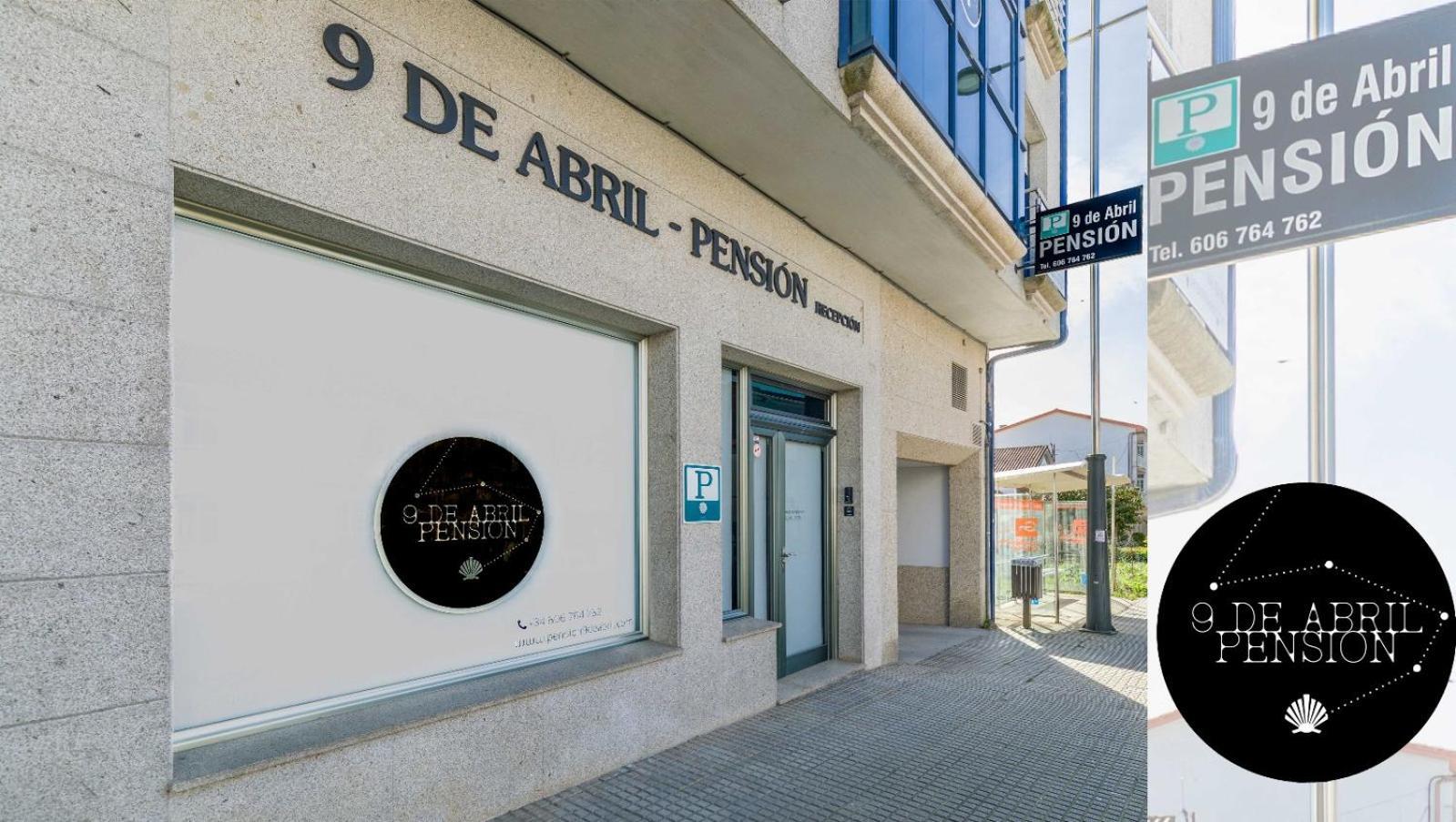 Pension 9 De Abril O Pedrouzo Exterior foto